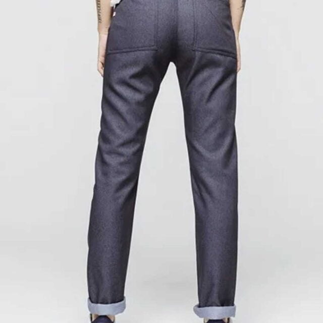 1083 - JEANS AJUSTE 283N INFINI recycle superdenim bleu Femme