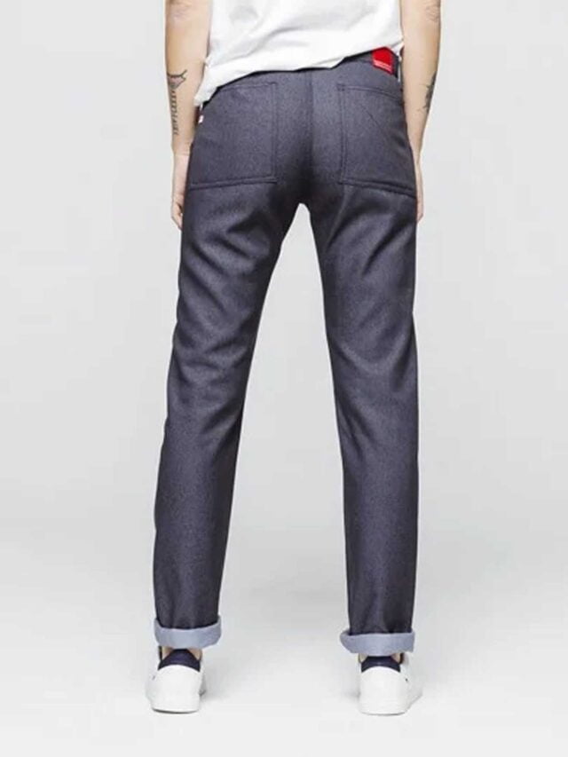 1083 - JEANS AJUSTE 283N INFINI recycle superdenim bleu Femme