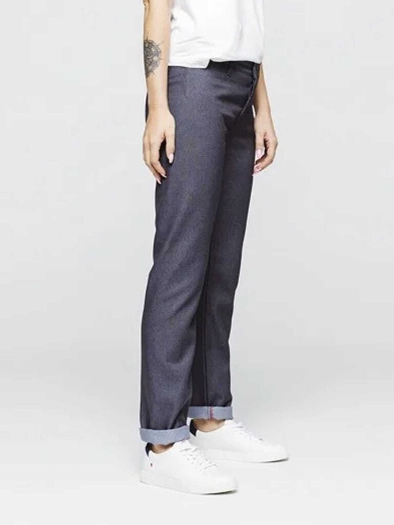 1083 - JEANS AJUSTE 283N INFINI recycle superdenim bleu Femme