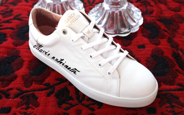 Baron Papillon - Sneaker Baron Papillon Basse Marie-Antoinette Signature