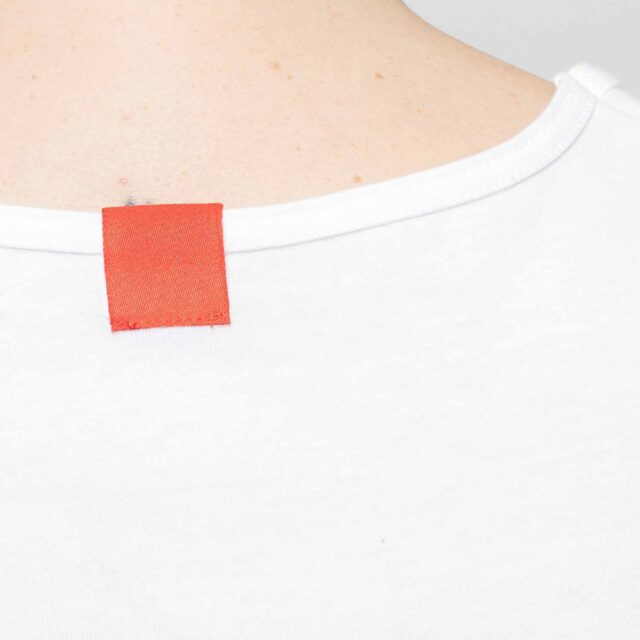 1083 - DEBARDEUR DROIT 450 UNI coton bio blanc Femme