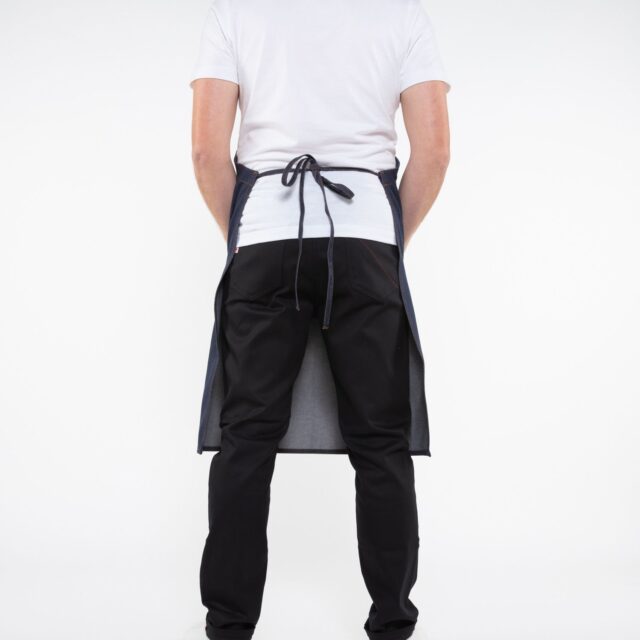 1083 - TABLIER JEANS 820 coton bio superdenim bleu Unisexe