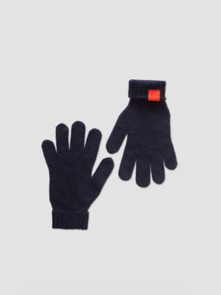 1083 - GANTS 843 VOLONTAIRE laine recyclee bleu Unisexe