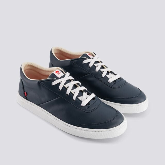 1083 - SNEAKERS 902 cuir bleu minéral Unisexe