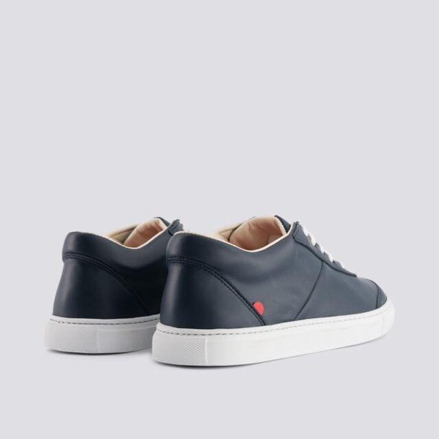 1083 - SNEAKERS 902 cuir bleu minéral Unisexe