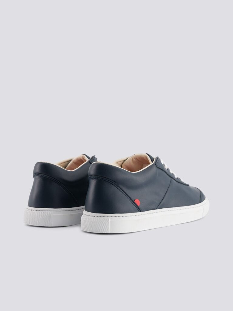 1083 - SNEAKERS 902 cuir bleu minéral Unisexe