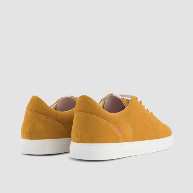 1083 - SNEAKERS 912 cuir moutarde Unisexe