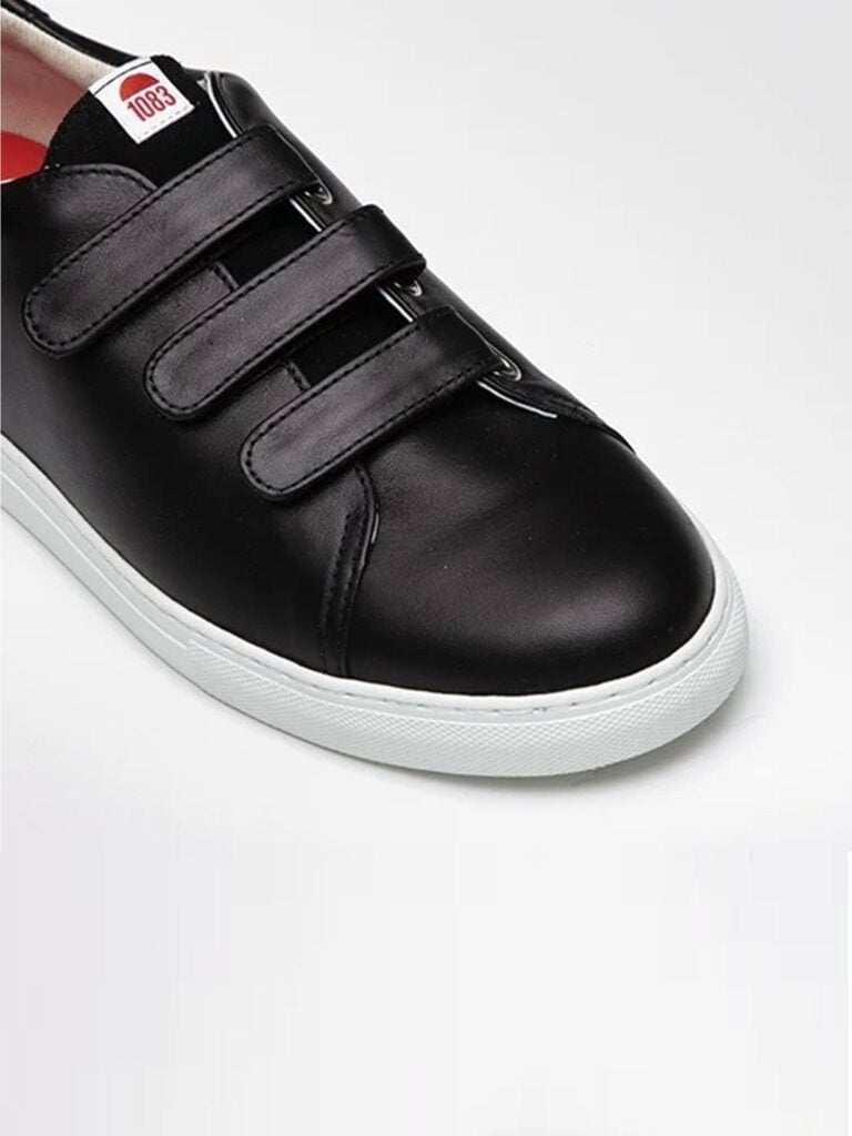 1083 - SNEAKERS 913 cuir noir Unisexe