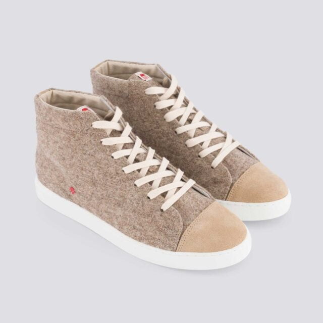 1083 - SNEAKERS LAINE 954 montantes greige Unisexe