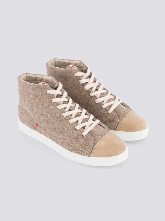 1083 - SNEAKERS LAINE 954 montantes greige Unisexe