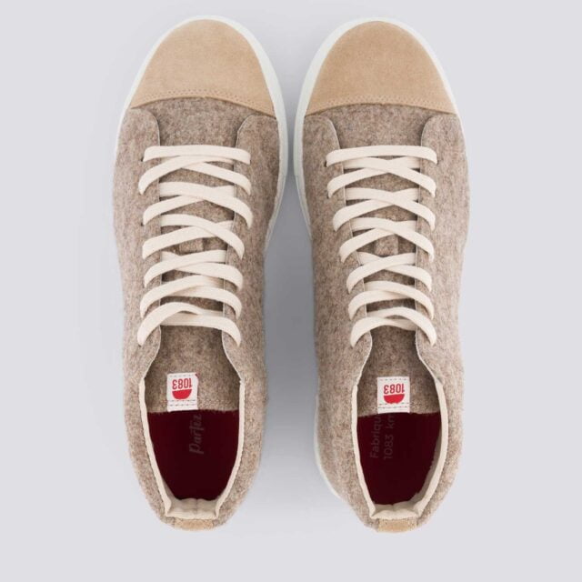 1083 - SNEAKERS LAINE 954 montantes greige Unisexe