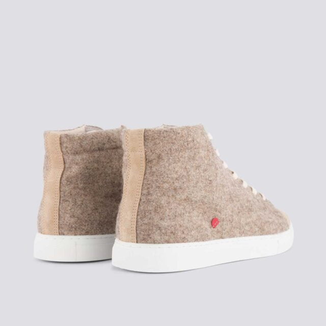 1083 - SNEAKERS LAINE 954 montantes greige Unisexe