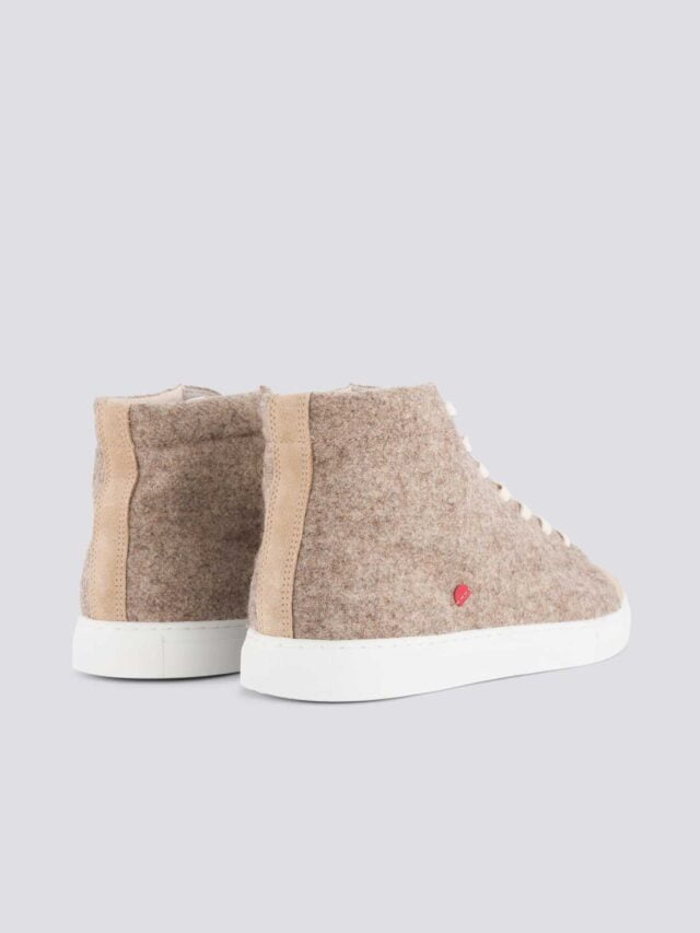 1083 - SNEAKERS LAINE 954 montantes greige Unisexe