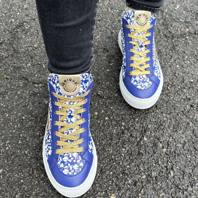 Uniqua Limoges - BELLEGARDE - FLEURY Bleu / Métallisé Or