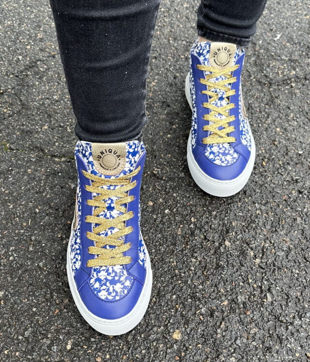 Uniqua Limoges - BELLEGARDE - FLEURY Bleu / Métallisé Or