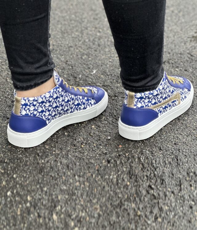 Uniqua Limoges - BELLEGARDE - FLEURY Bleu / Métallisé Or