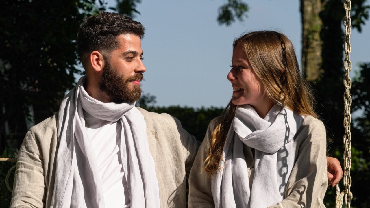 Gratitude - Chemise et foulard en lin
