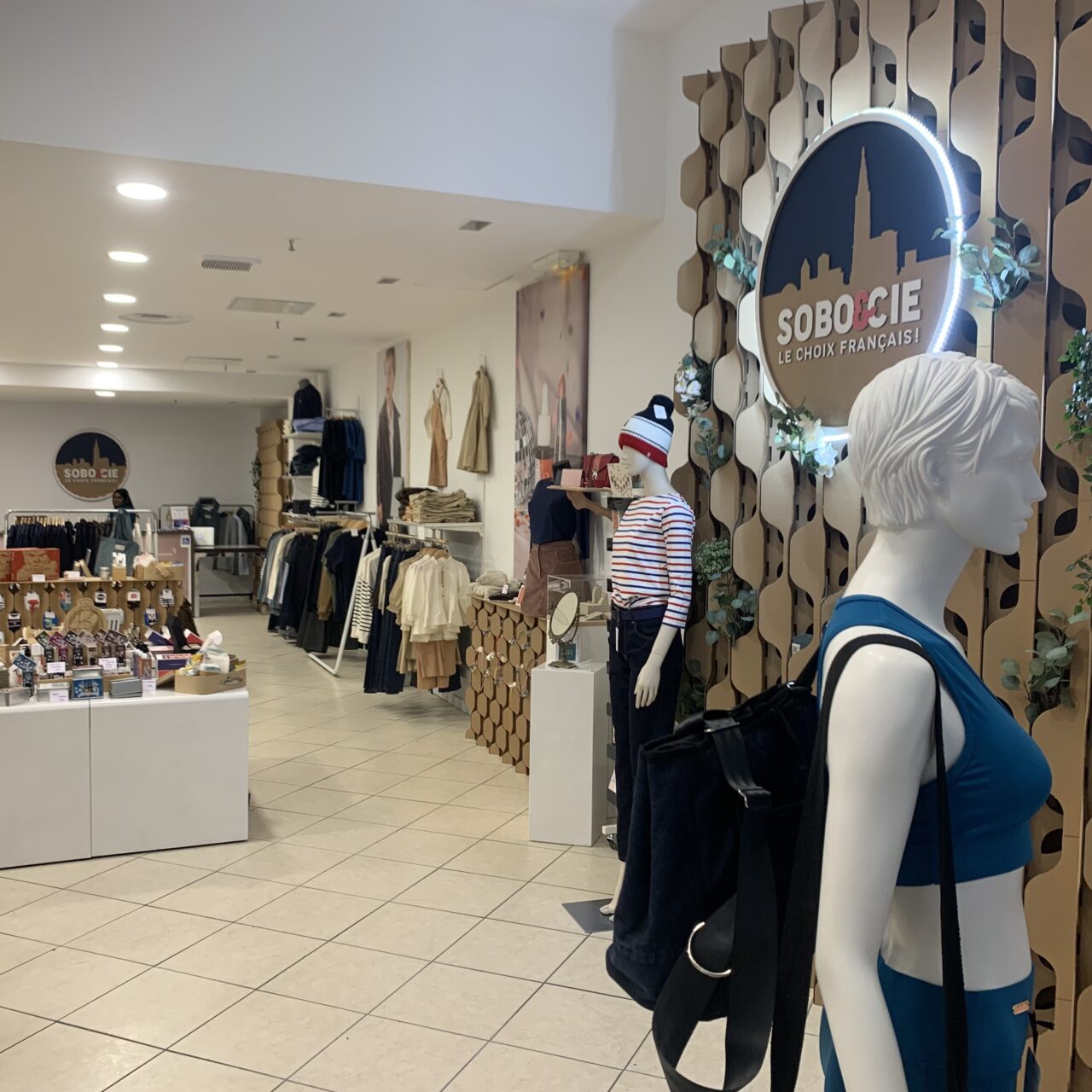 Une trentaine de marques made in France sont présentes.