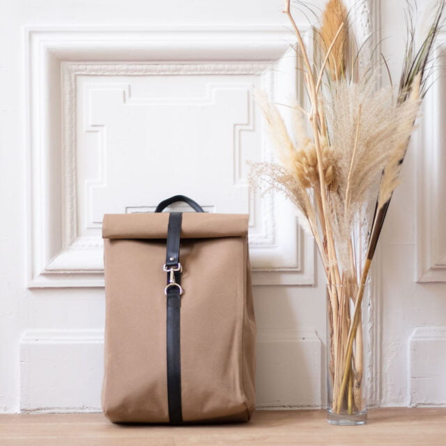 Saint Lazare - Sac à dos français - moka