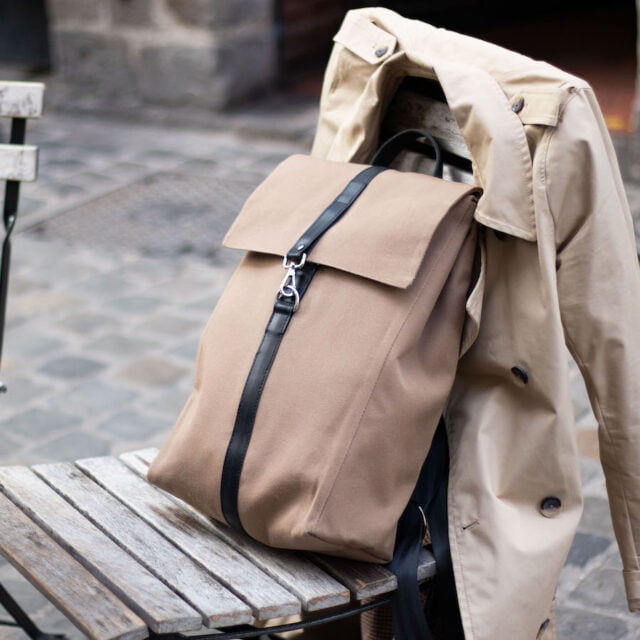 Saint Lazare - Sac à dos français - moka