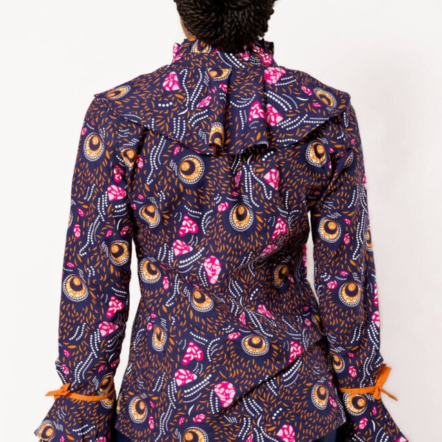 Nevice - Chemise à volants Jungle Love