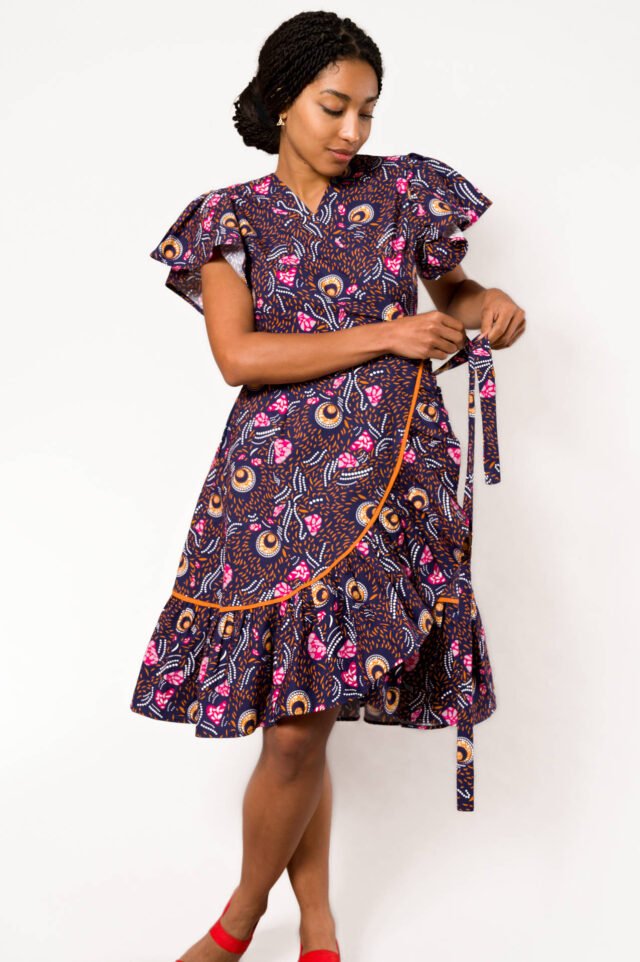 Nevice - Robe portefeuille Jungle Love