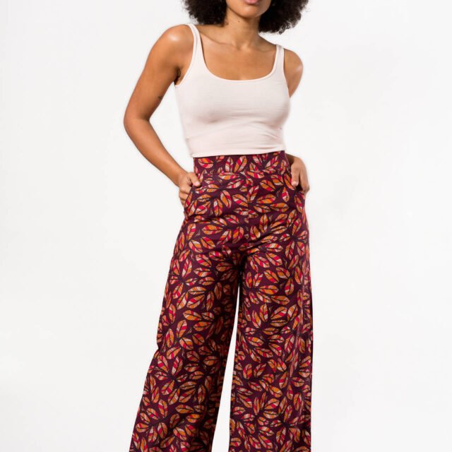 Nevice - Pantalon coupe large