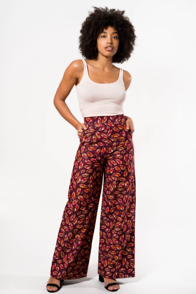 Nevice - Pantalon coupe large