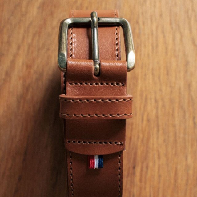 Montlimart - CEINTURE DISTANCE CAMEL