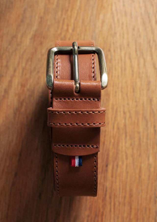 Montlimart - CEINTURE DISTANCE CAMEL