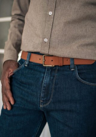Ceinture Distance Camel par la marque Montlimart Montlimart - Ceinture Distance Camel