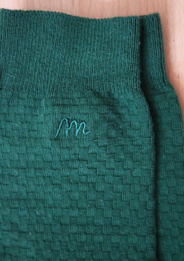 Montlimart - CHAUSSETTES ALVEOLE VERT