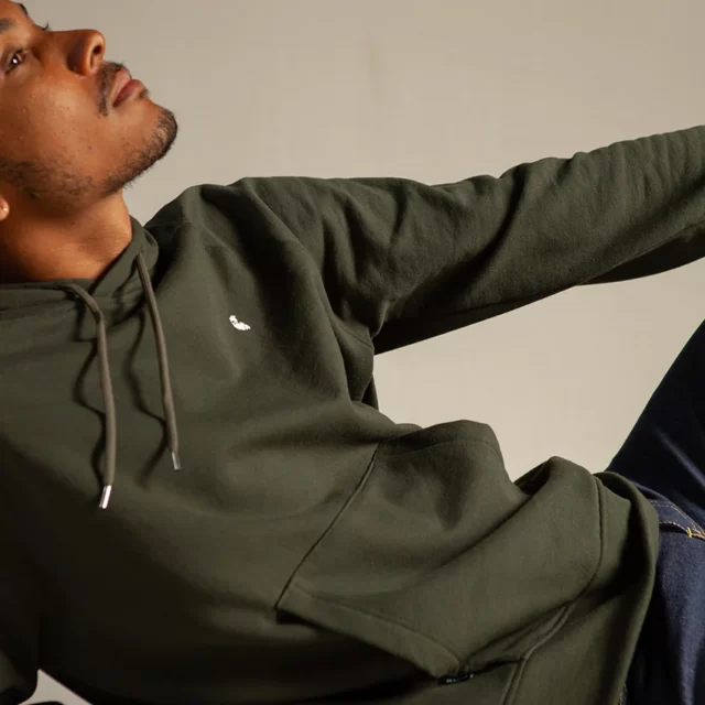 Ecclo - Sweat à capuche Jungle Green Unisexe