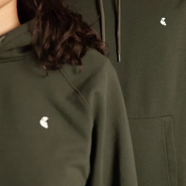 Ecclo - Sweat à capuche Jungle Green Unisexe