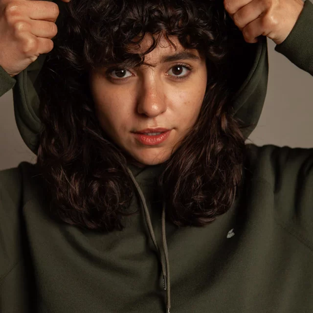 Ecclo - Sweat à capuche Jungle Green Unisexe