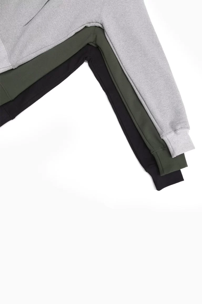 Ecclo - Sweat à capuche noir Unisexe