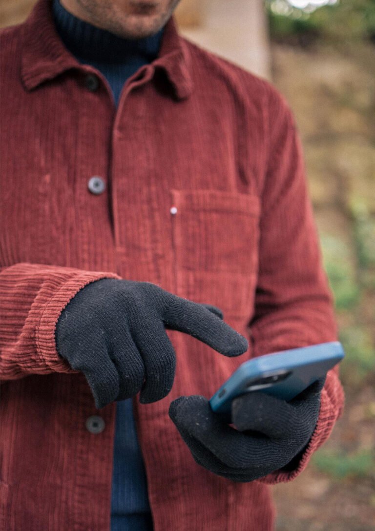 Montlimart - GANTS TACTILES PLEYNET NOIR