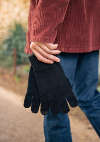 Montlimart - Gants Tactiles Pleynet Noir