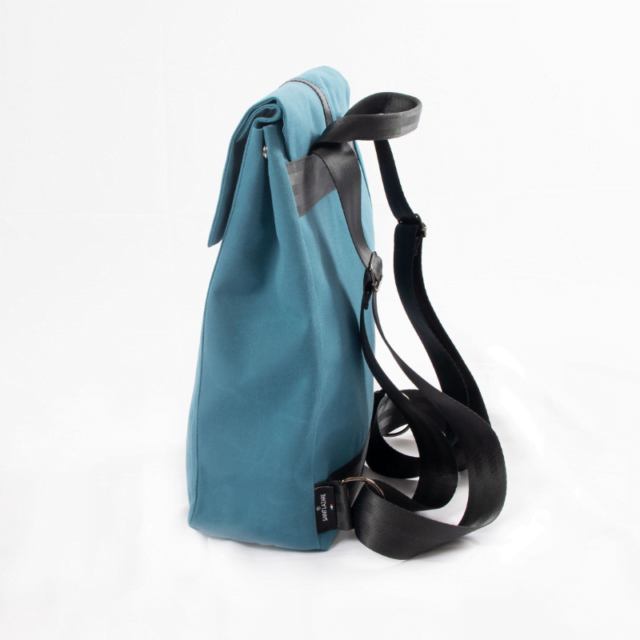 Saint Lazare - Sac à dos français - bleu paon