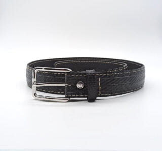 Ceinture noire Charlie par la marque SAINT LAZARE SAINT LAZARE - Ceinture noire Charlie