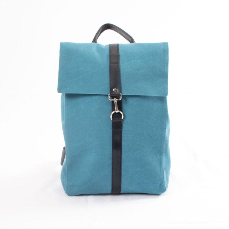 Saint Lazare - Sac à dos français - bleu paon