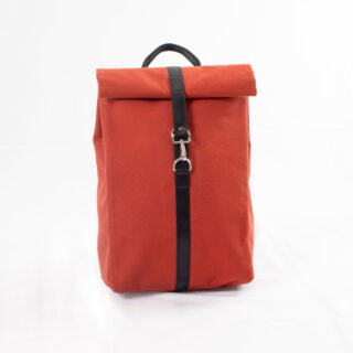 Sac à dos français – terracotta par la marque SAINT LAZARE SAINT LAZARE - Sac à dos français – terracotta