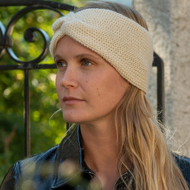 Sweet Alpaga - Bandeau en laine alpaga