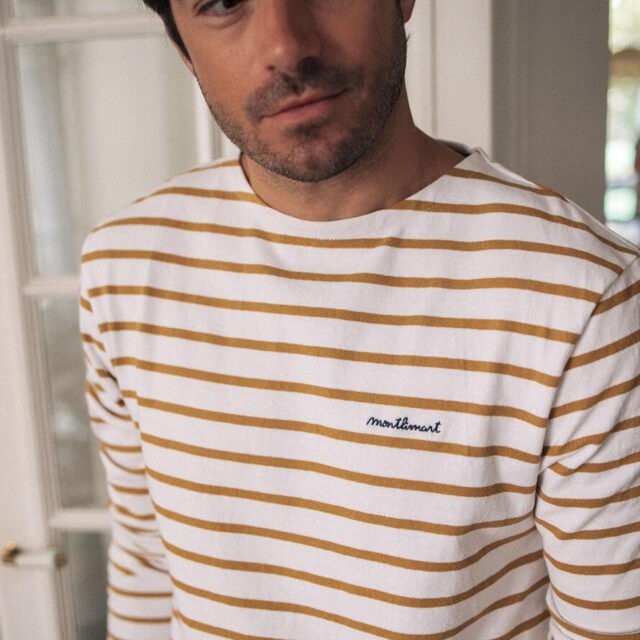 Montlimart - T-SHIRT MAREE OCRE