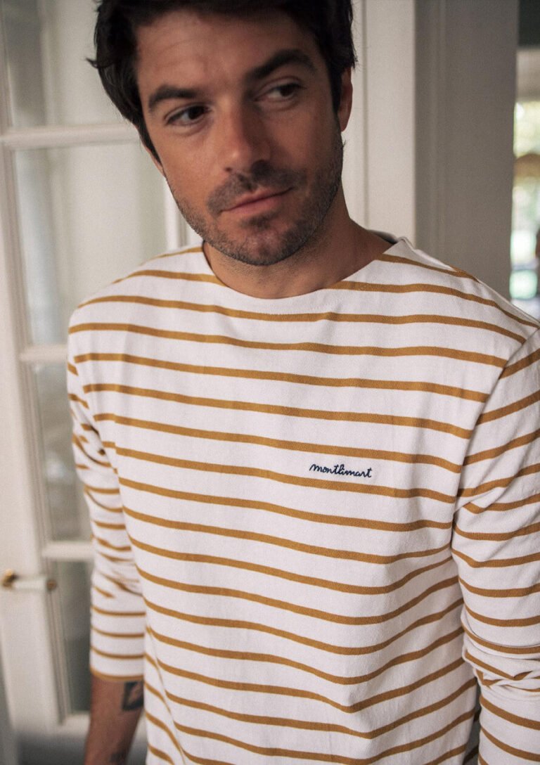 Montlimart - T-SHIRT MAREE OCRE