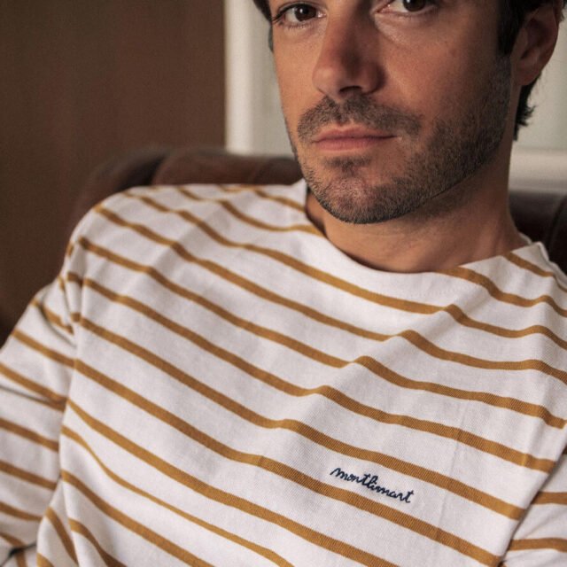 Montlimart - T-SHIRT MAREE OCRE