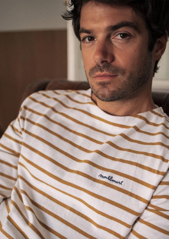 Montlimart - T-SHIRT MAREE OCRE