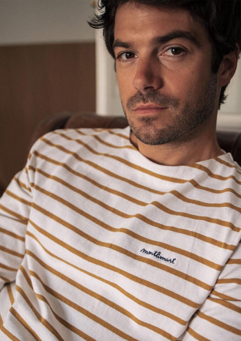 Montlimart - T-SHIRT MAREE OCRE