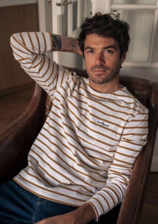 T-shirt Maree Ocre par la marque Montlimart Montlimart - T-shirt Maree Ocre