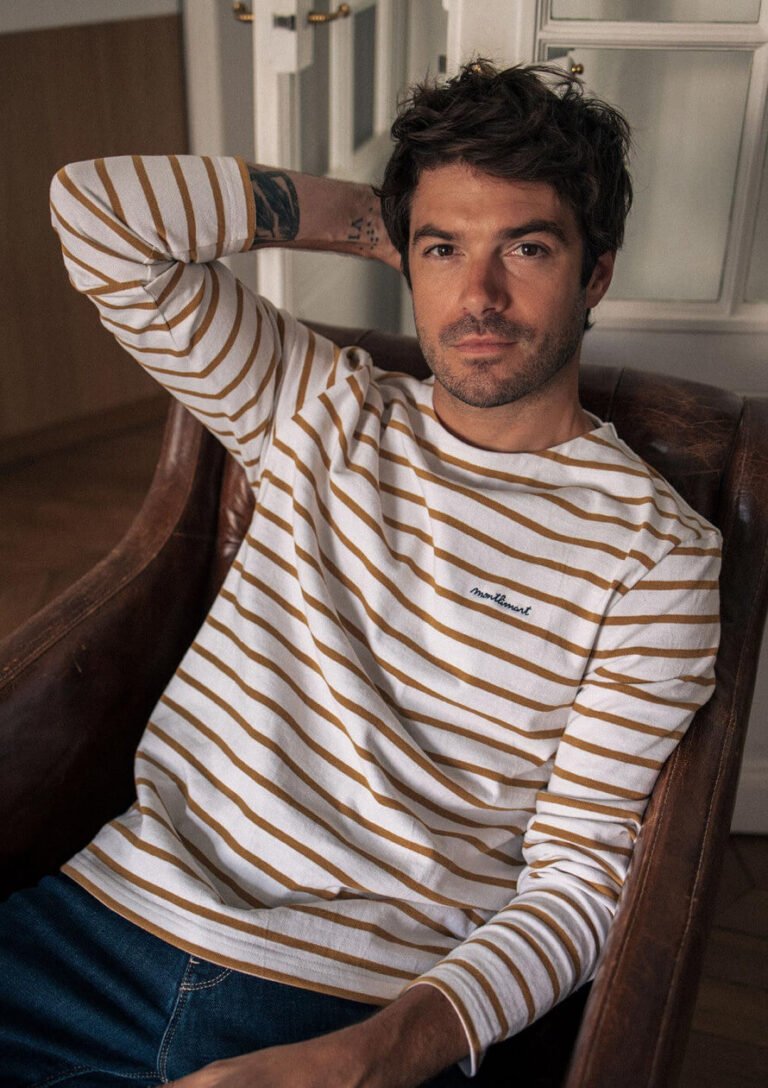 Montlimart - T-SHIRT MAREE OCRE